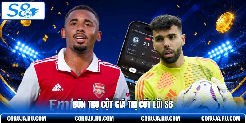  Bốn trụ cột giá trị cốt lõi S8